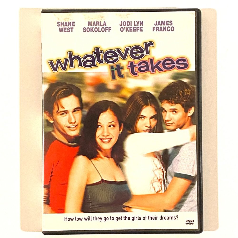 Whatever It Takes, James Franco, Columbia, DVD